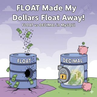 FLOAT Made My Dollars Float Away - FLOAT vs DECIMAL in MySQL đź’¸